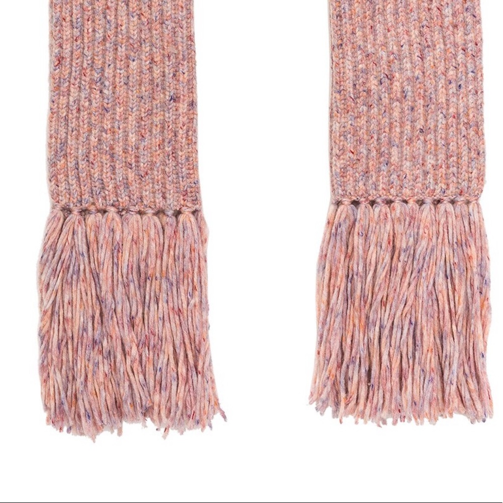 Rag & Bone Devin Wool Scarf in Pink Multi Colored - Picture 5 of 5